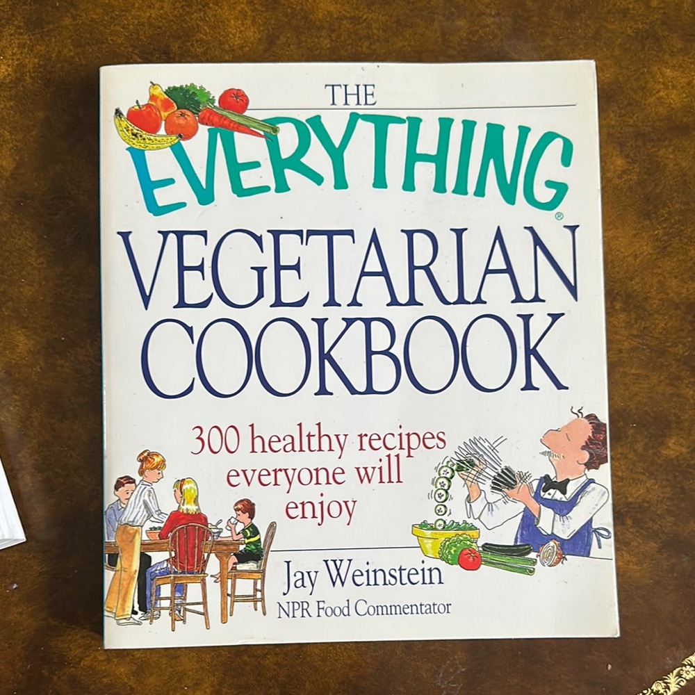 The Everything Vegetarian Cookbook by Jay Weinstein